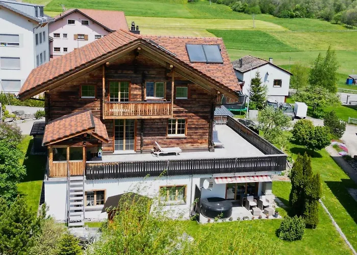 Apartment Chalet Selina By Interhome Lenz photo