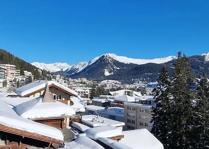 fotos do Wef Davos Alpine-Style Executive Large Apartment
