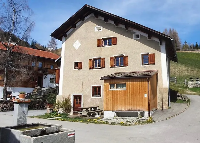 Arvenstube - Wergenstein Appartement Casti-Wergenstein foto